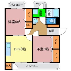 ステラⅡの物件間取画像